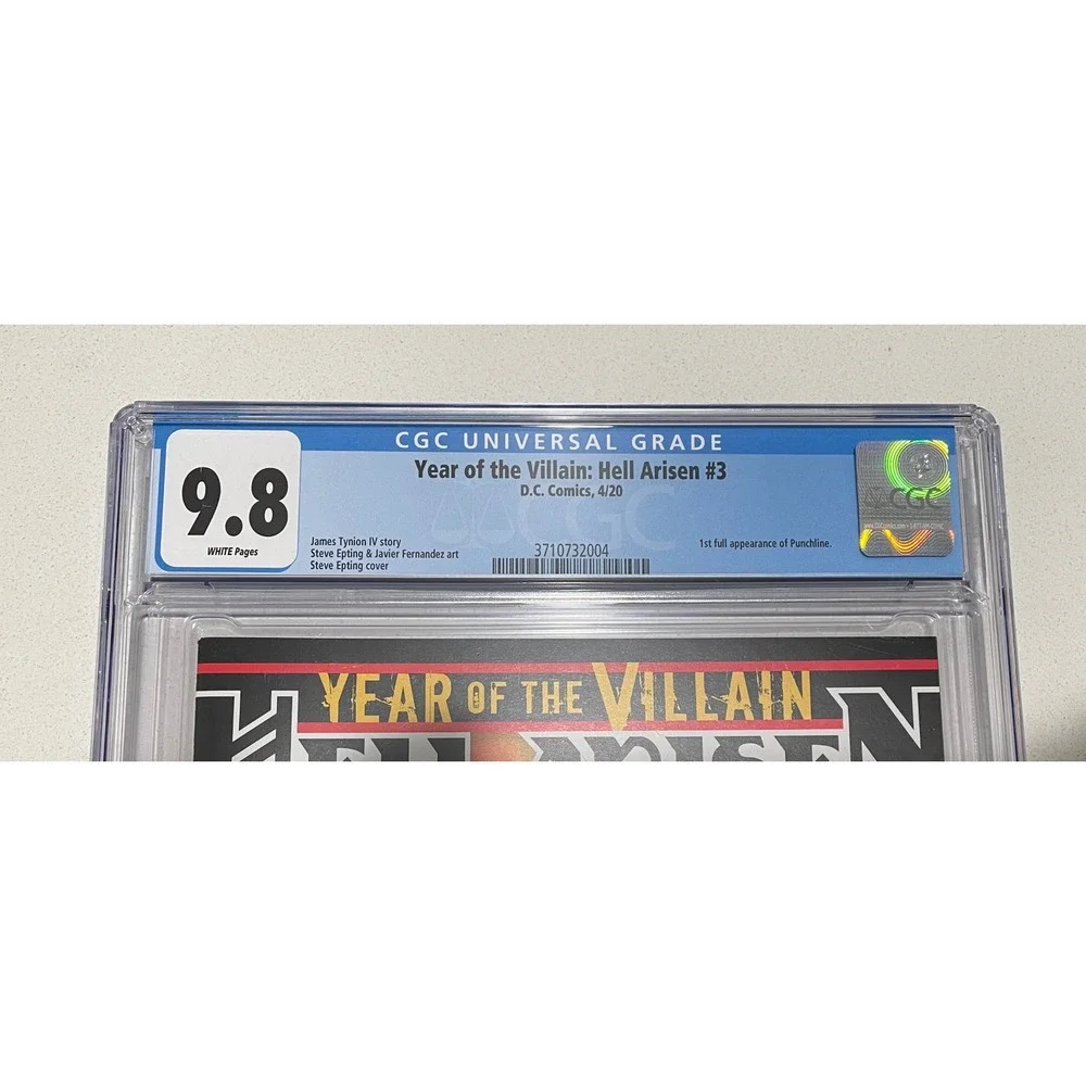 Year of the Villain Hell Arisen 3 CGC 9.8 1st App Punchline DC Comics 2020